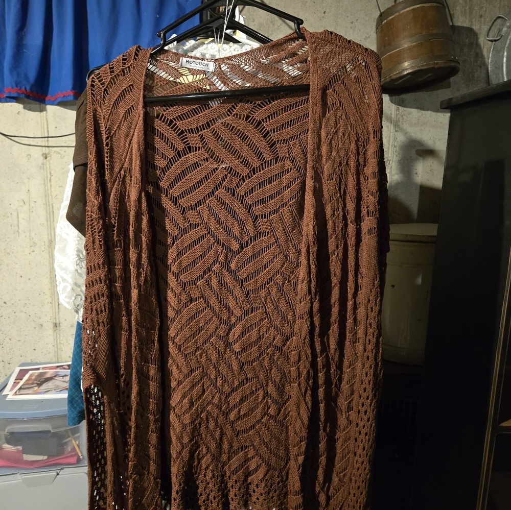 Brown Knit Sweater